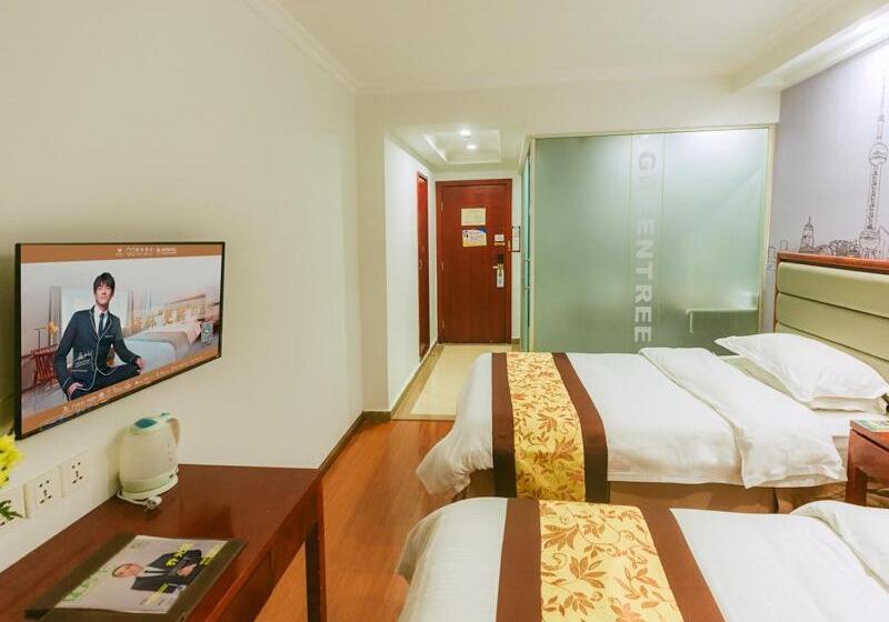 Hotel Greentree Inn Shanghai Dabaishu Business