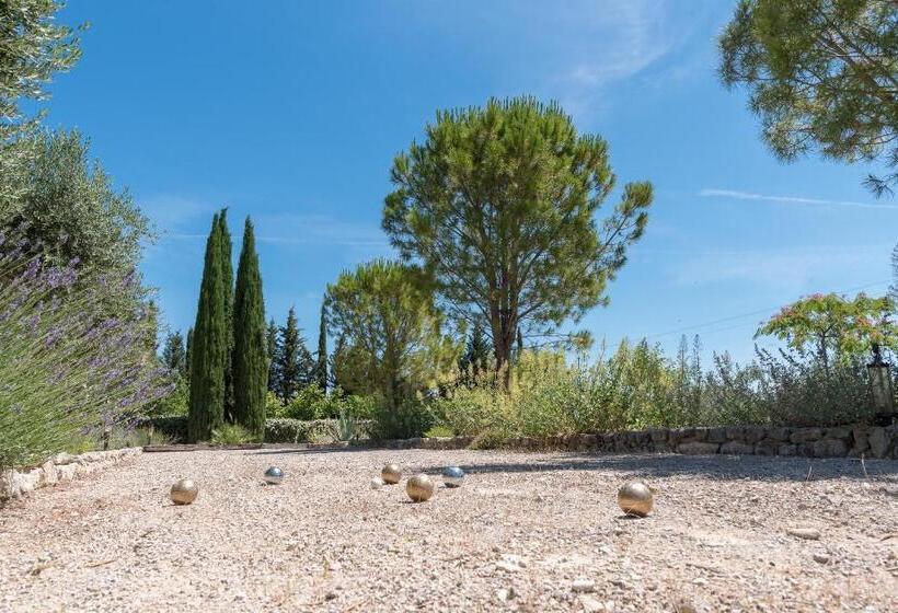 住宿加早餐  Maison D Hôtes Les Caroubiers