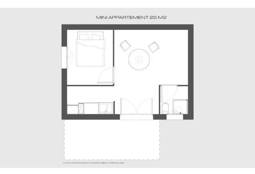 Aamiaismajoitus (B&B) La Tour