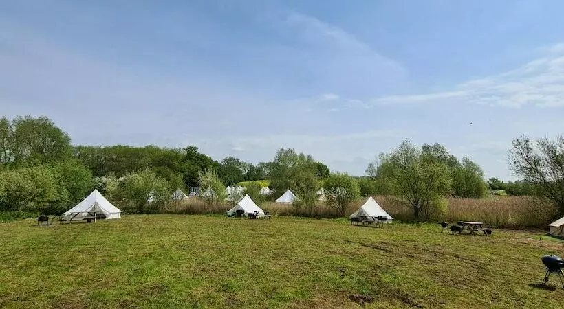 5 Meter Bell Tent  Up To 5 Persons Glamping