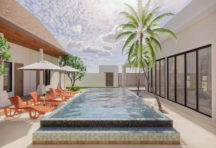 ホテル Les Palm Taraburi Pool Villa