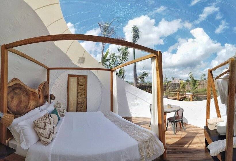 هتل Green Land Bubble Glamping By Mint