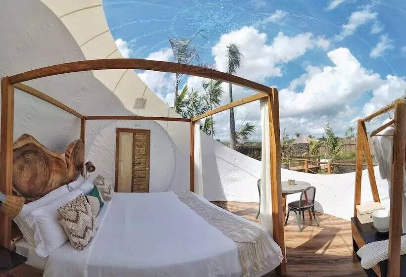 هتل Green Land Bubble Glamping By Mint