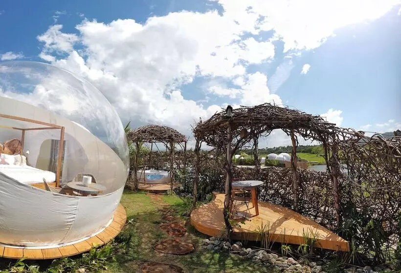 هتل Green Land Bubble Glamping By Mint