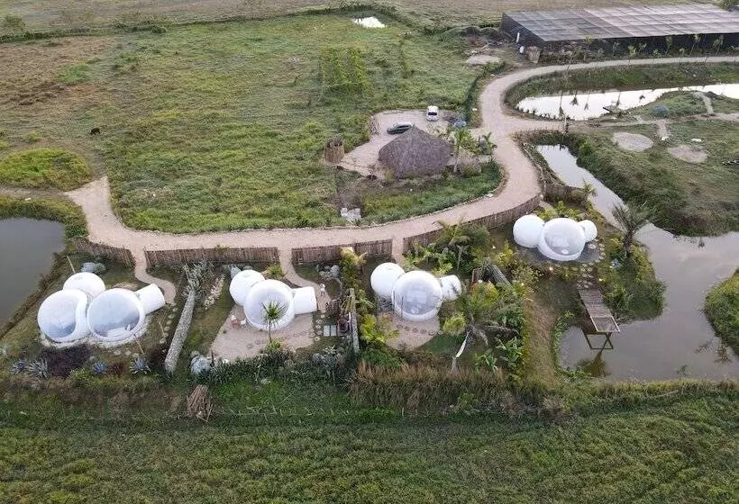 هتل Green Land Bubble Glamping By Mint