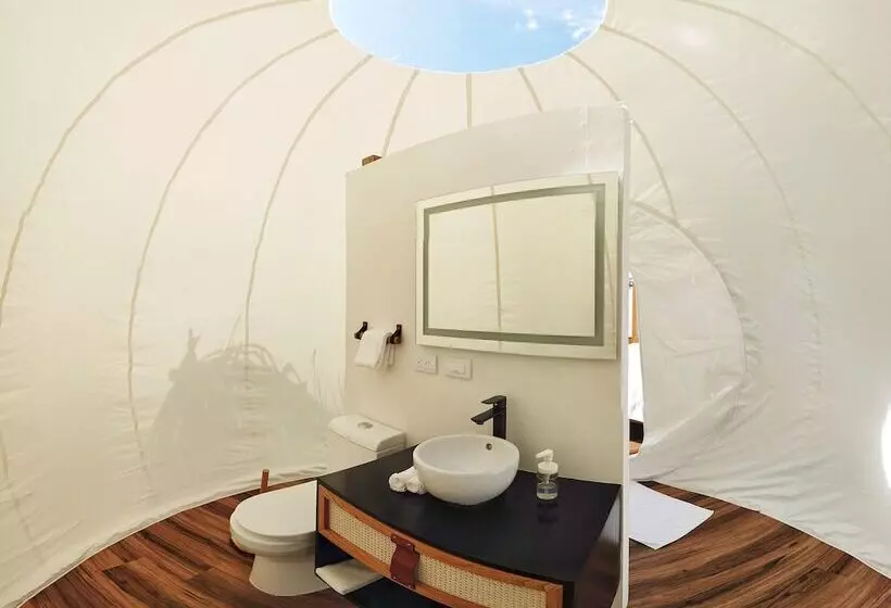 هتل Green Land Bubble Glamping By Mint