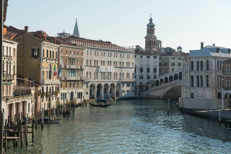 هتل Locanda Leon Bianco On The Grand Canal