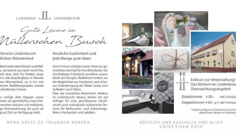 Отель Landhaus Lindenbusch
