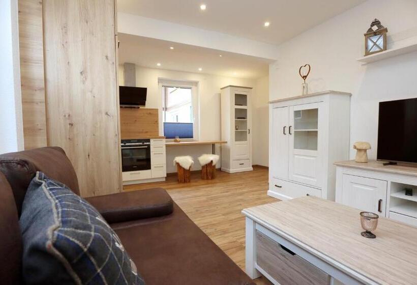 ホテル Ferienwohnungen Rebstock