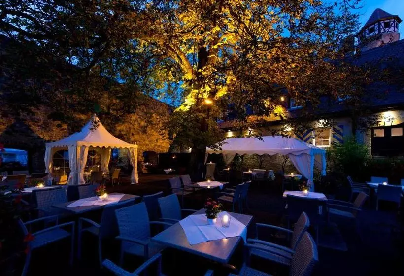 בית מלון כפרי Restaurant Burg Hornberg