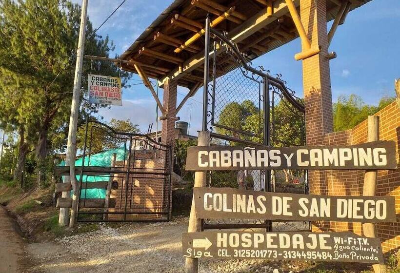 בית מלון כפרי Cabanas Y Camping Colinas De San Diego