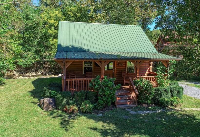 Creek Heaven 2 Bedrooms, 2 Baths, Sleeps 6 Cabin By Redawning