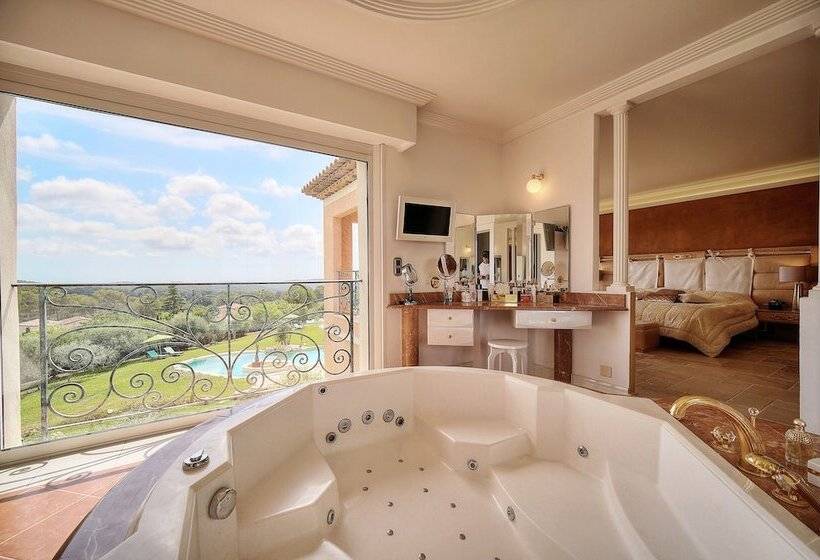 Havre De Paix 5 étoiles Prestige Jacuzzi, Hammam, Sauna, Piscine Chauffée Mougins Cannes Grasse