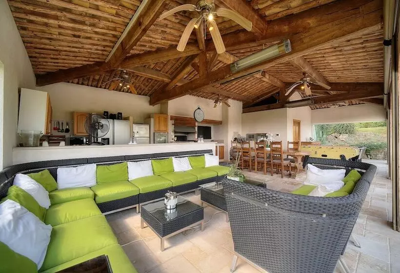 Havre De Paix 5 étoiles Prestige Jacuzzi, Hammam, Sauna, Piscine Chauffée Mougins Cannes Grasse