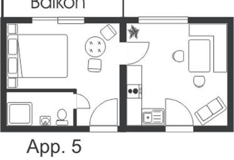 Aamiaismajoitus (B&B) Landhaus Am Forst