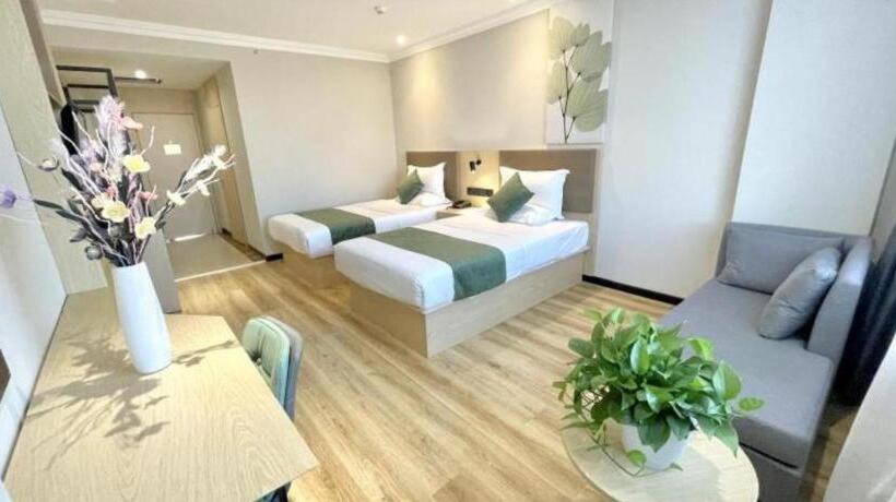 Otel Green Tree Inn Xinjiang Uygur Autonomous Region Korla Bazhou Bus Terminal Beishan Road Express