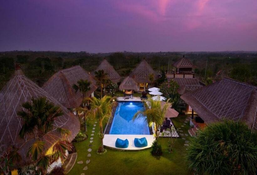 בית מלון כפרי Kandahill Bali