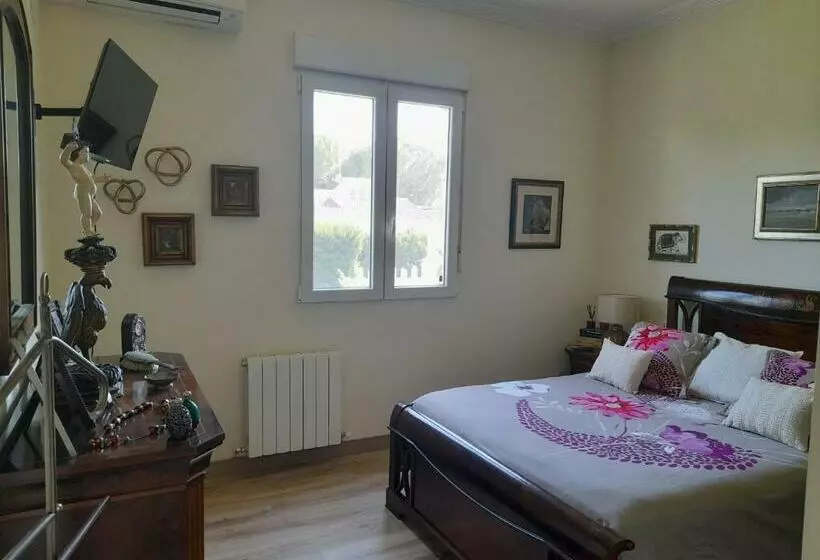 تختخواب و صبحانه Chalet Azul Quarto Verde