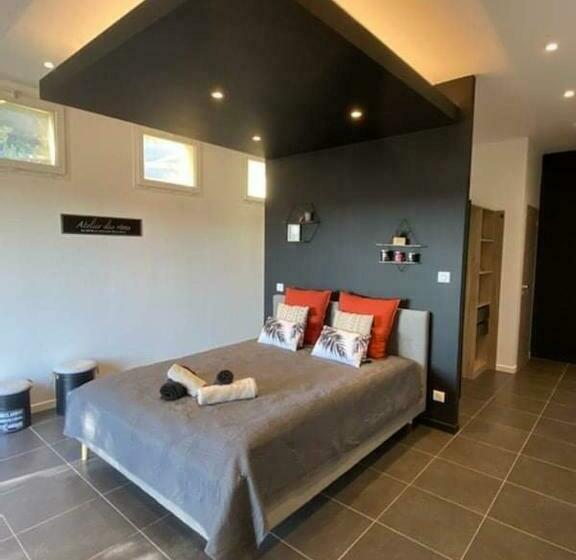 مبيت وإفطار Chambre Cocooning