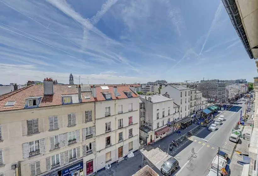 Hotelli Hôtel Robespierre Ex Idéal Hôtel Paris   Montreuil