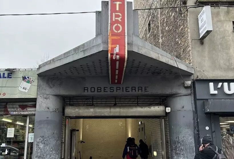 Hotelli Hôtel Robespierre Ex Idéal Hôtel Paris   Montreuil