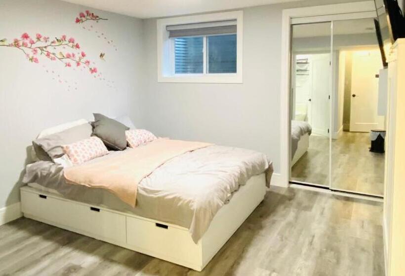 مبيت وإفطار Cozy Basement Suite 溫馨小屋 Designated Parking