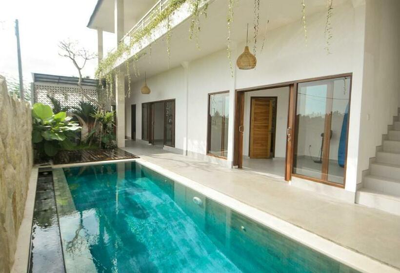 ベッドアンドブレックファースト Three Palms Surf & Stay Medewi