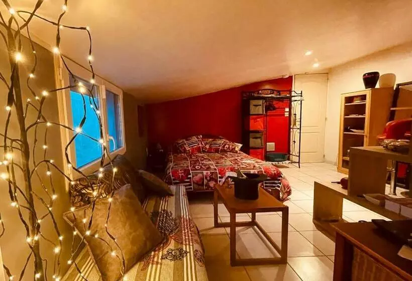 پانسیون Résidence Caenee, Le Dépaysement Naturiste En été Avec L Atypique Studio Climatisé Vintage En Sous P