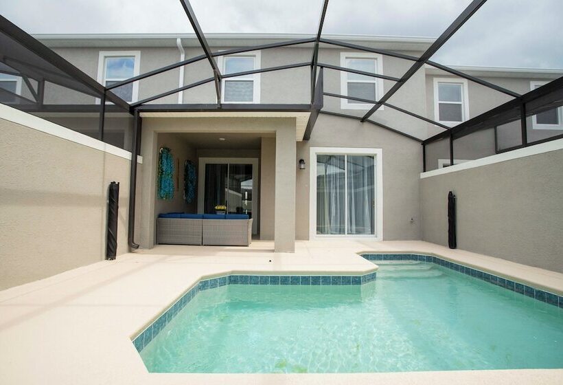 Gorgeous 4bd W/ Pool Close To Disney @ Storey Lake 4289