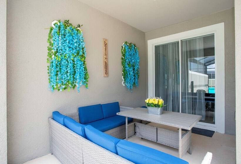 Gorgeous 4bd W/ Pool Close To Disney @ Storey Lake 4289