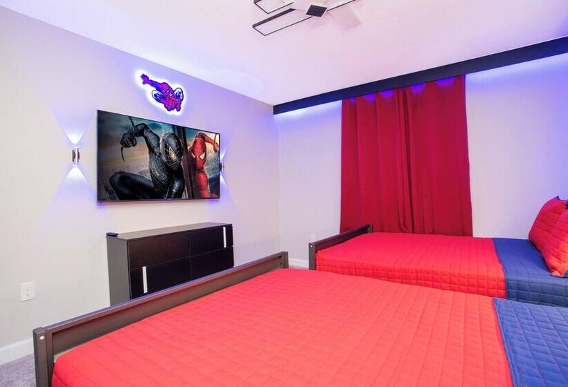 Gorgeous 4bd W/ Pool Close To Disney @ Storey Lake 4289