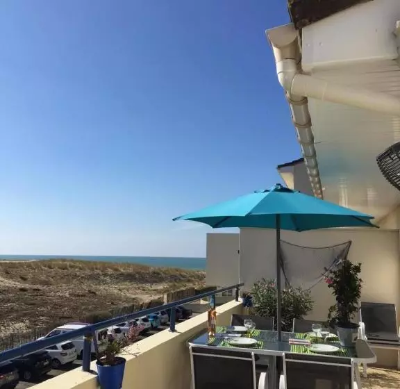 T3 Front De Mer Lacanau Ocean   22m2 Terrasse  2 Piscines  Wifi Parking