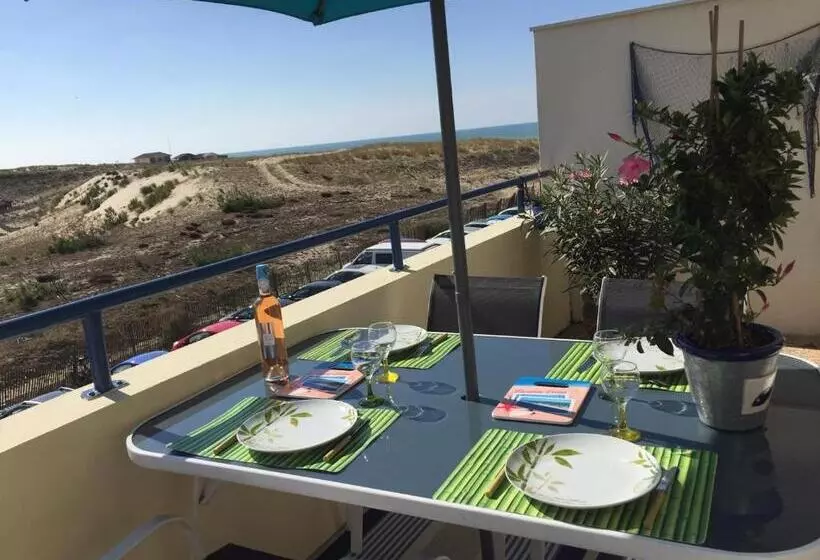 T3 Front De Mer Lacanau Ocean   22m2 Terrasse  2 Piscines  Wifi Parking