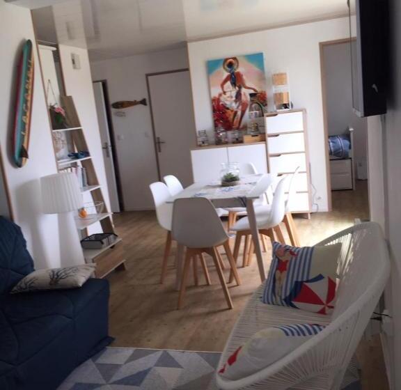 T3 Front De Mer Lacanau Ocean   22m2 Terrasse  2 Piscines  Wifi Parking