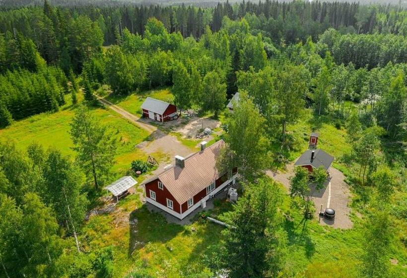 Himos Mökki/maatila + Kota + Palju / Ei Naapureita