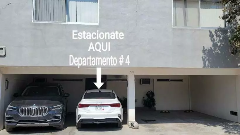 Departamento Grande Con 2 Recamaras Con Aire 5 Camas Wifi 115mb, Cocina .cochera Techada, #4