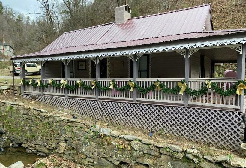 Plum Crooked Poets Cottage   Walk To Town   Luxury King Bed   Near Asheville   Excellent Wi Fi