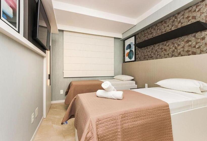 Terrazo Club Residence 603 B   Apartamento De 2 Dormitórios 5 Pessoas Em Condomínio Com Piscina