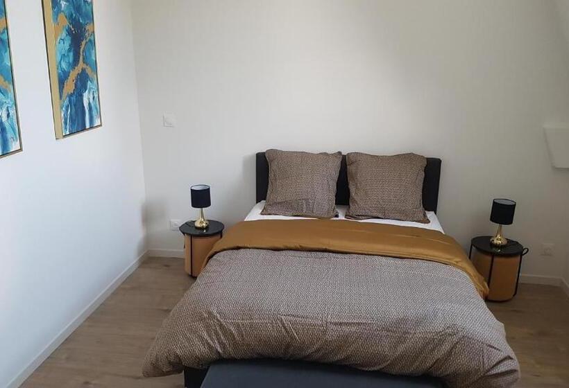 L Aurore Dorée, Duplex Rénové Parking Privé Wifi Gratuit