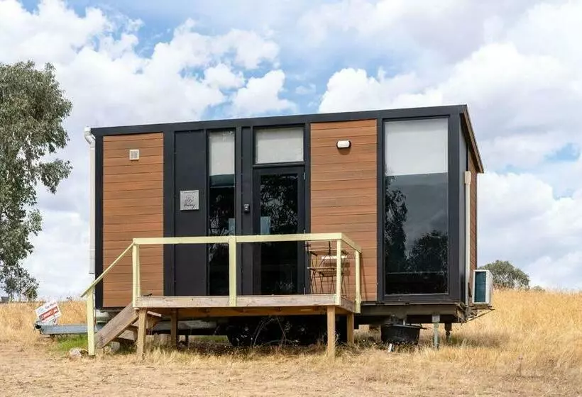 Sunset View At Euroa By Tiny Away