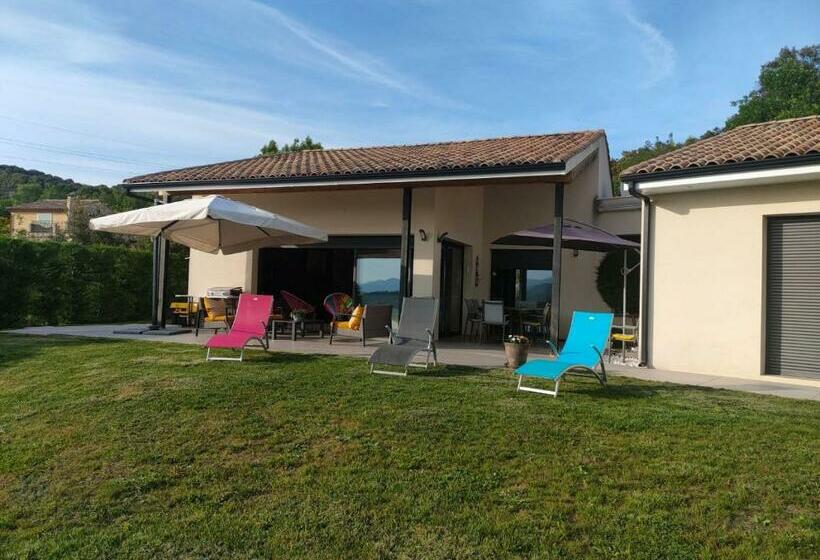 Villa Contemporaine Avec Vue Imprenable Et Jacuzzi