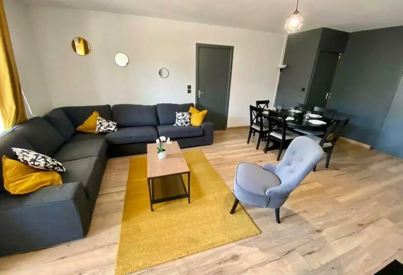 Appartement Spacieux Pour 6   Rive Gauche   Parking  093