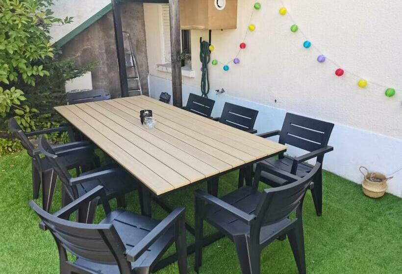 Belle Maison 12p 6 Couchages Tours Centre Avec Jardin