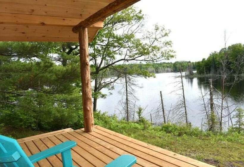 Romantic Log Cabin On Elkwoods Lake
