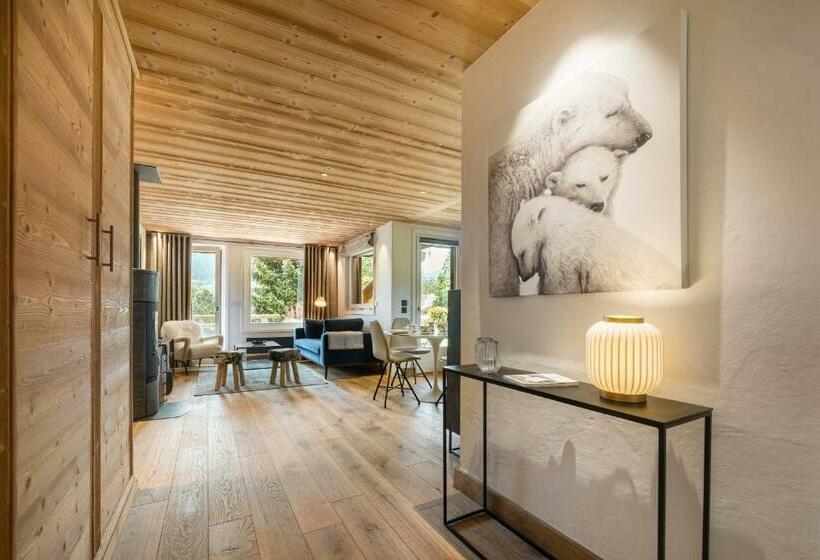 New   Design Apartment With View On The Mont Blanc