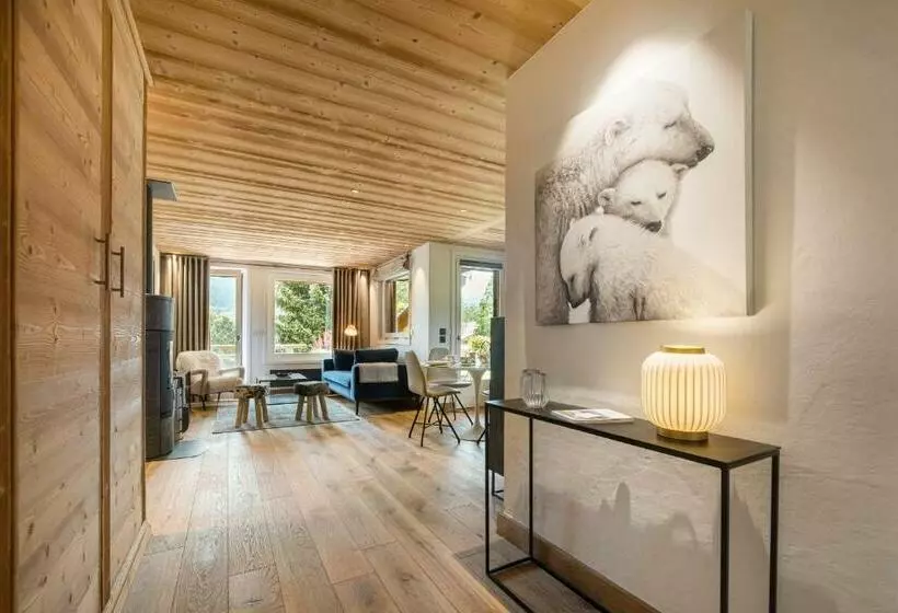 New Design Apartment With View On The Mont Blanc