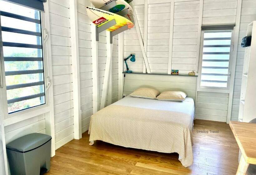 Majatalo Le Surf Lodge, Chambre Avec Vue Mer Dans Un écrin De Verdure