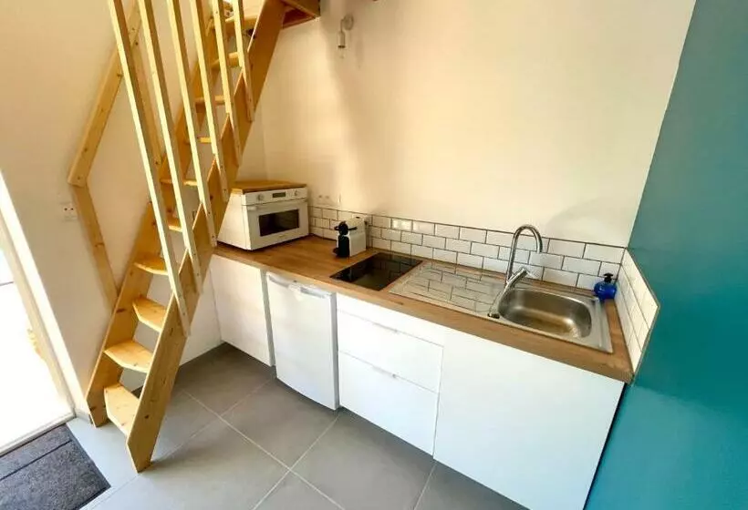 ペンション Annexe Des Pins Studio Gîte Avec Piscine & Climatisation