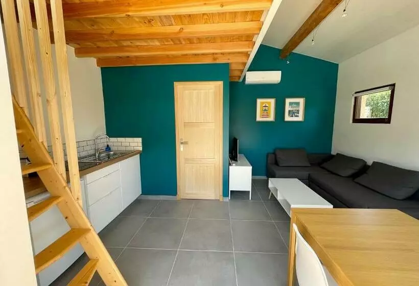 ペンション Annexe Des Pins Studio Gîte Avec Piscine & Climatisation