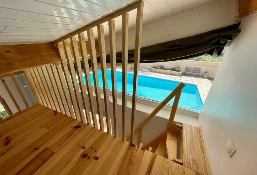 ペンション Annexe Des Pins Studio Gîte Avec Piscine & Climatisation